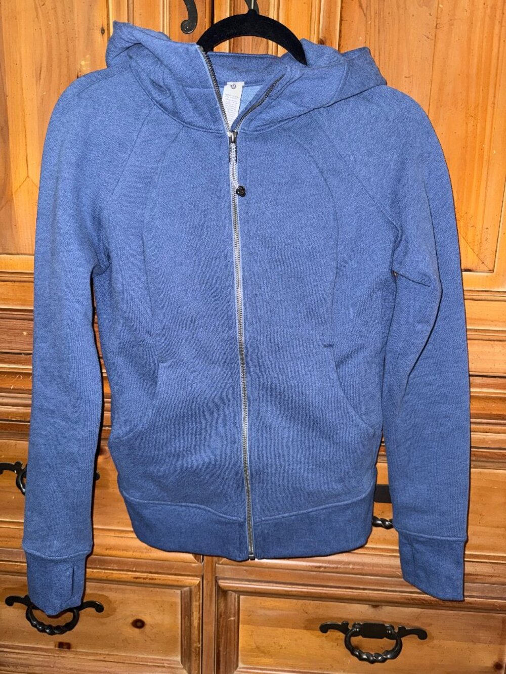 Lululemon Scuba Full Zip Hoodie ✨ Heathered Oasis Blue | Excellent Condition
